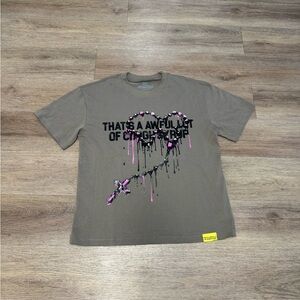 Travis Scott Brown Heart Graphic Tee